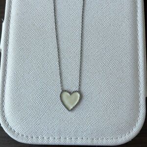 Heart pave Necklace